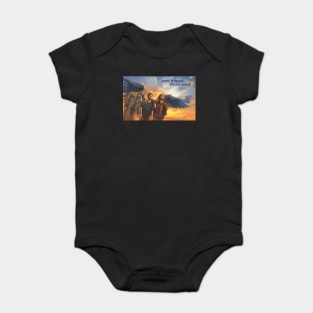 Supernatural We are Done Baby Bodysuit